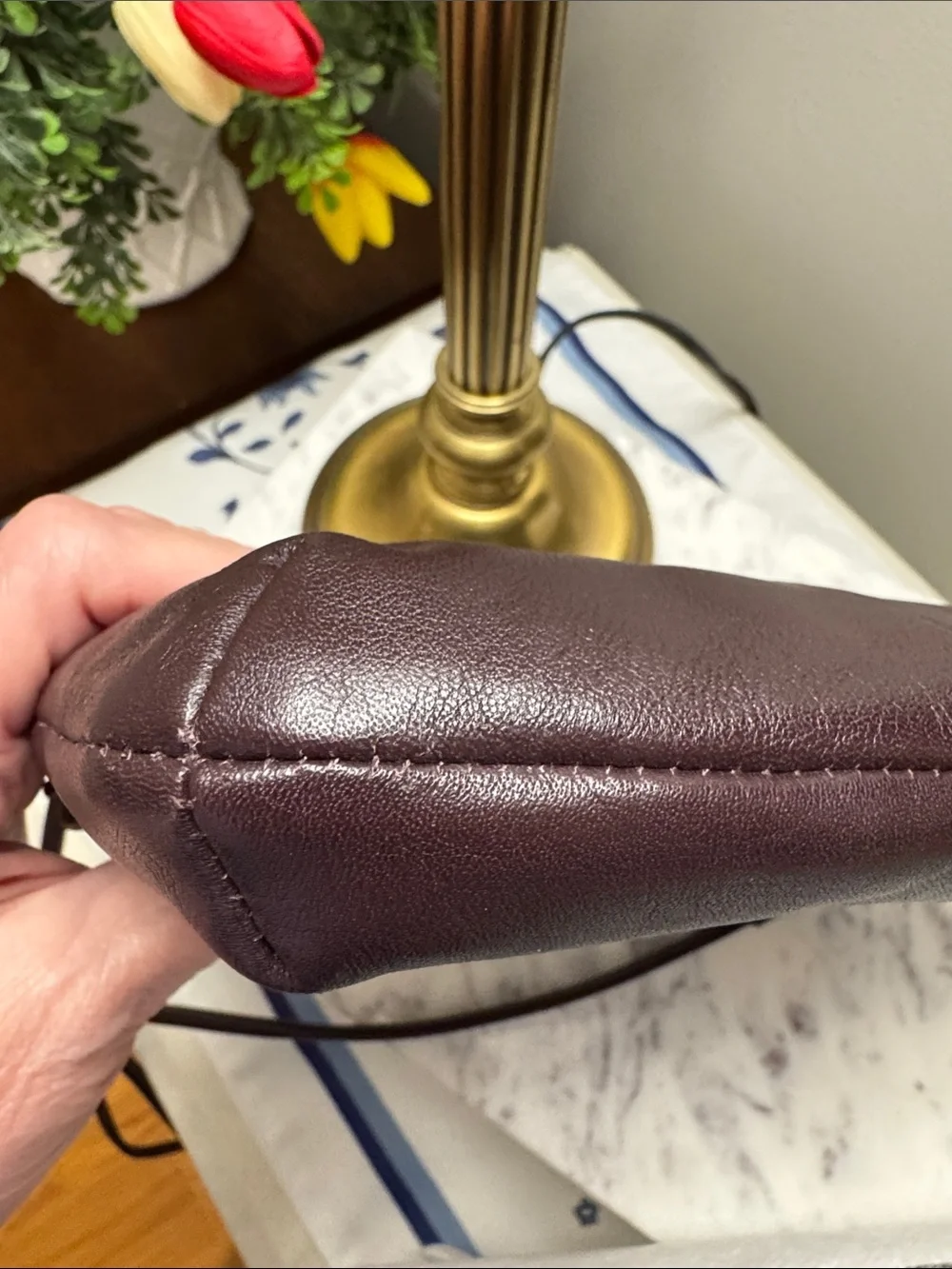 Coach crossbody smooth